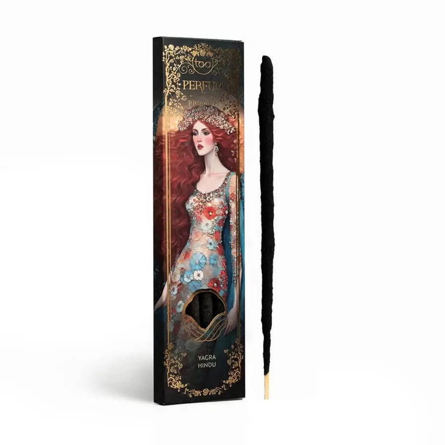 Sagrada Madre Tao Parfum Premium Yagra Hindu füstölő pálcika díszdobozban